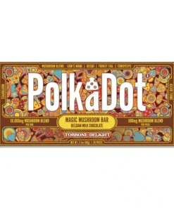 Buy Polkadot Torrone Delight Mushroom Chocolate Bars