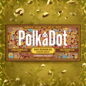 Buy Polkadot Torrone Delight Mushroom Chocolate Bar